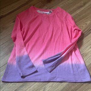 The Children's Place Pink and Purple Long Sleeve Tee (Bin A)